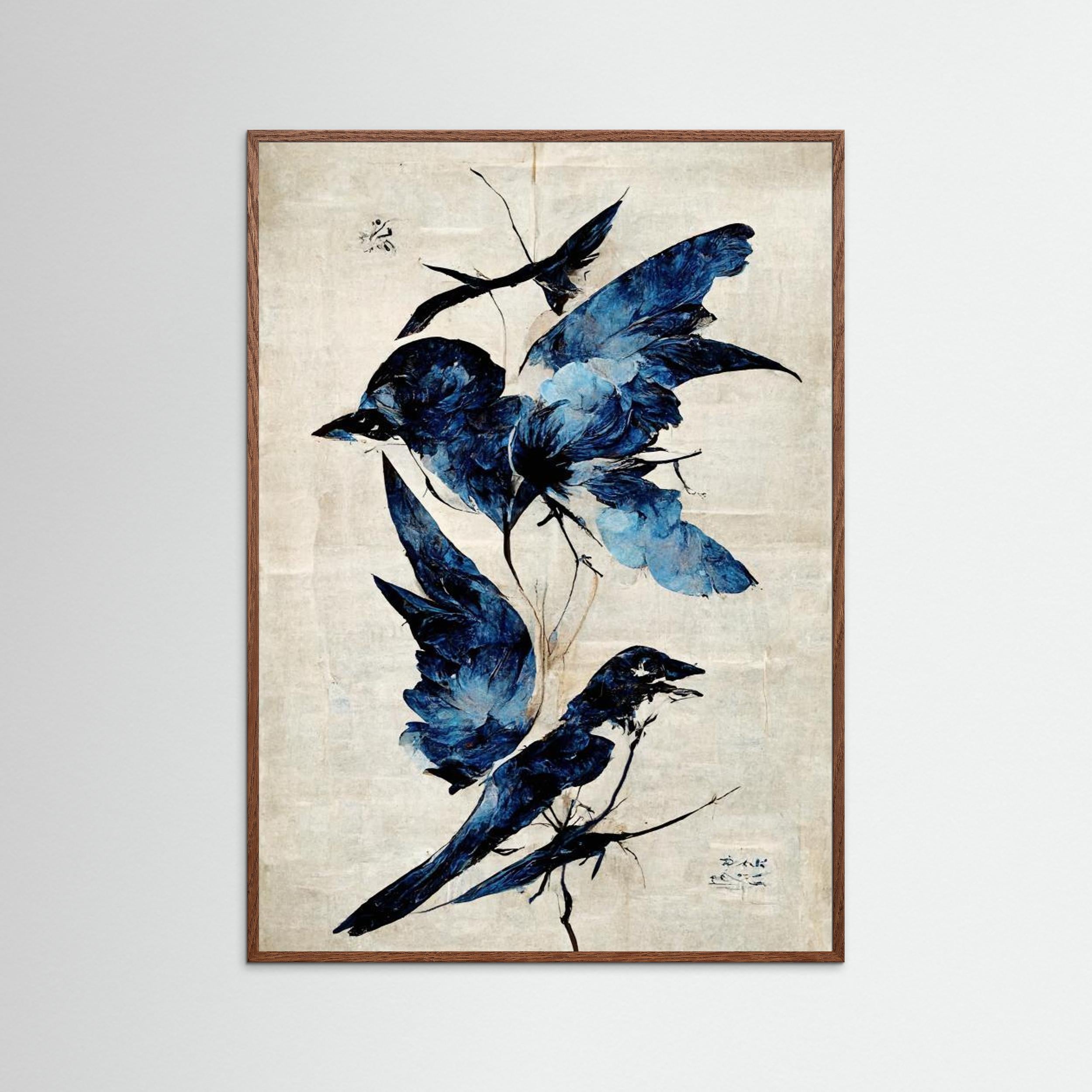 Blue Birds by Treechild